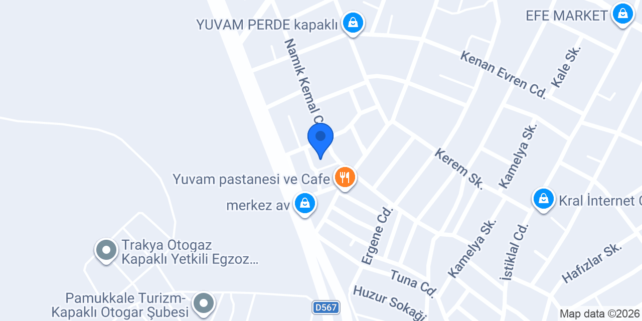 Cihan Elektrik konumu
