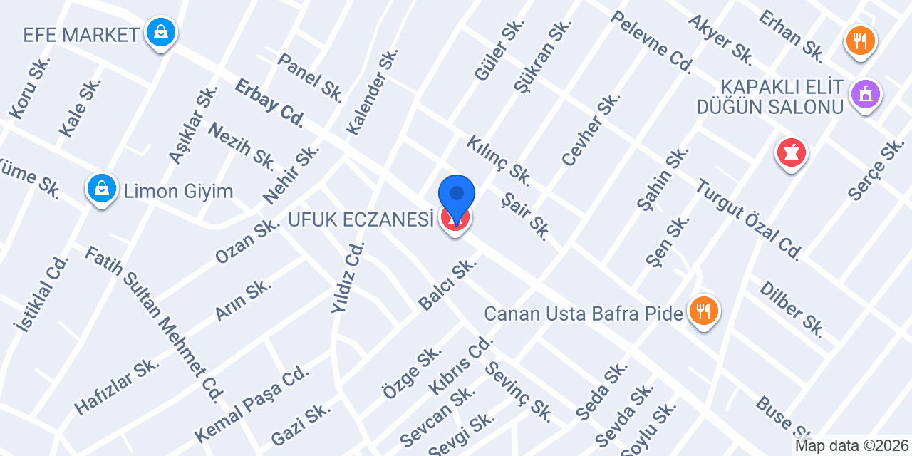 Cadde55kuafor2.Sube konumu