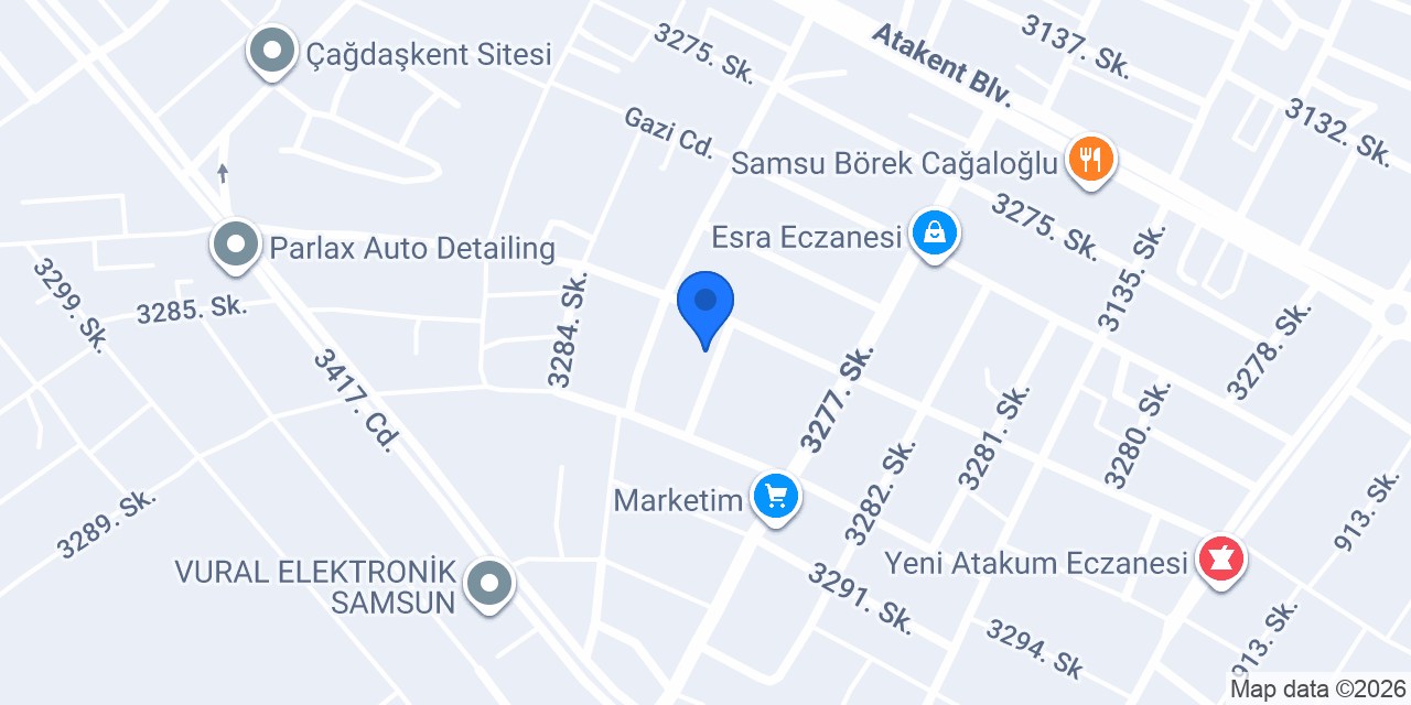 Boyacı Adem usta konumu