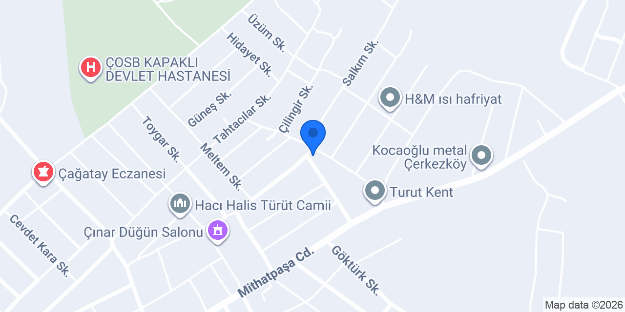 Modüler Mobilya & Dekorasyon konumu