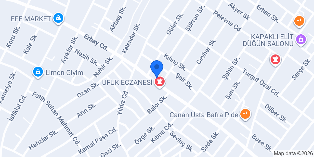 ERDAĞ MOBİLYA VE PARKE konumu