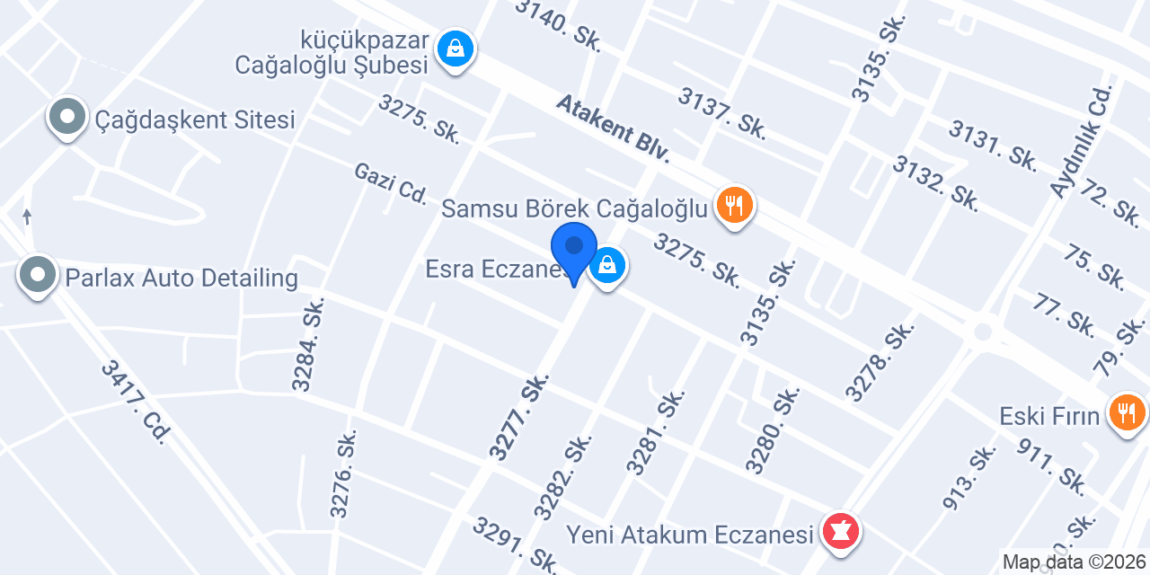 KAMALI ECZANESİ konumu