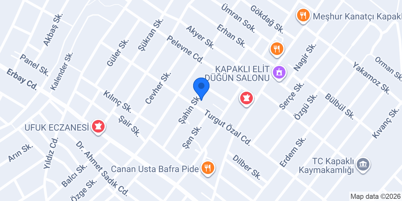 ASTEK ELEKTRİK konumu