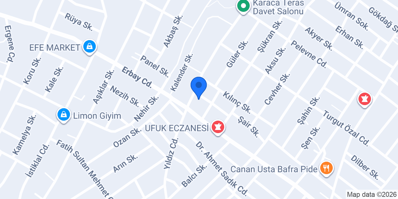Karadeniz Metal konumu