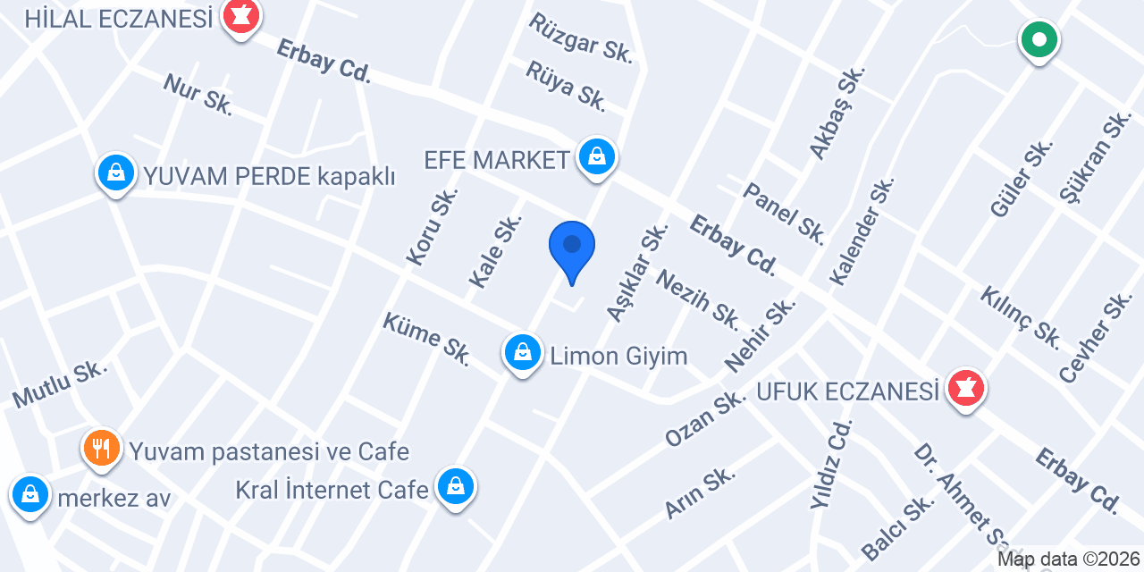 Memiş Unlu Mamülleri konumu