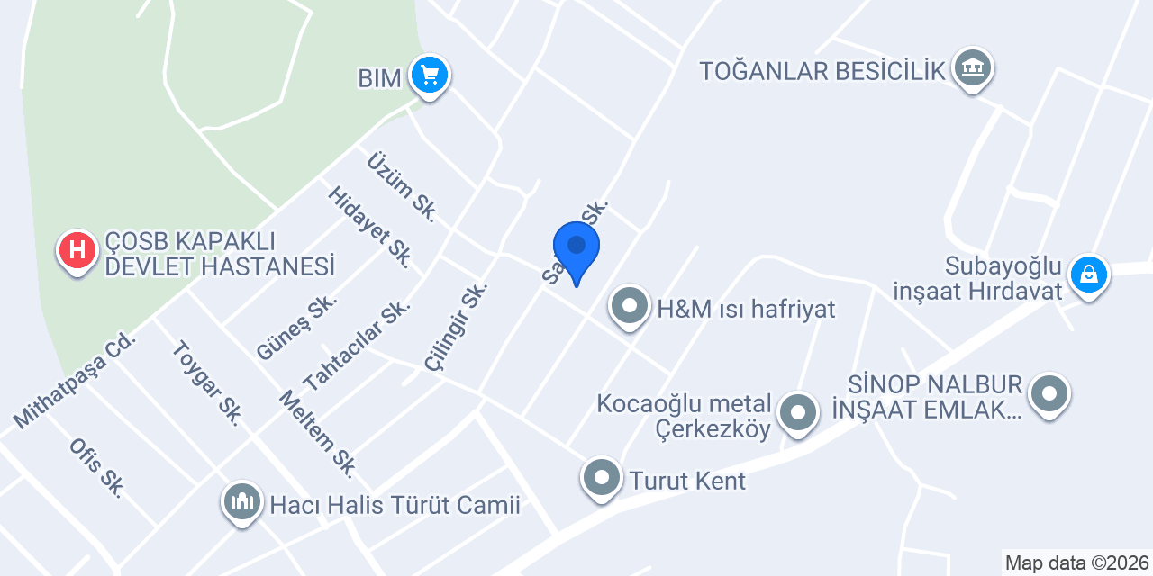 Kapaklı dağdelen damacana su servisi konumu