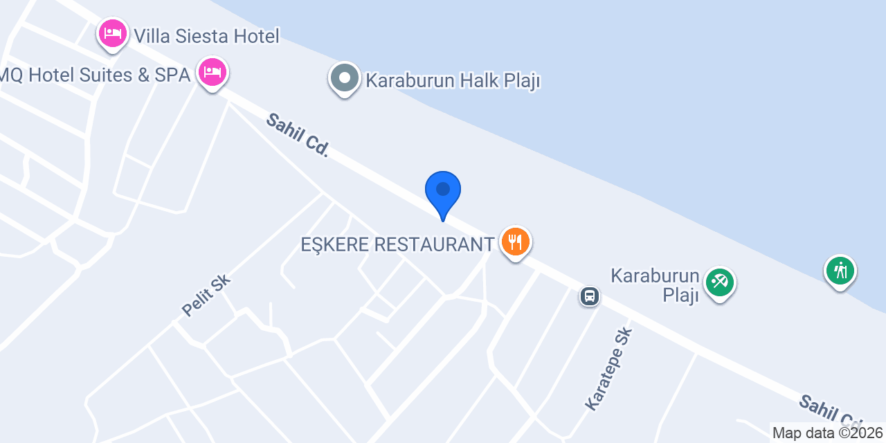 Luca Cafe Karaburun konumu