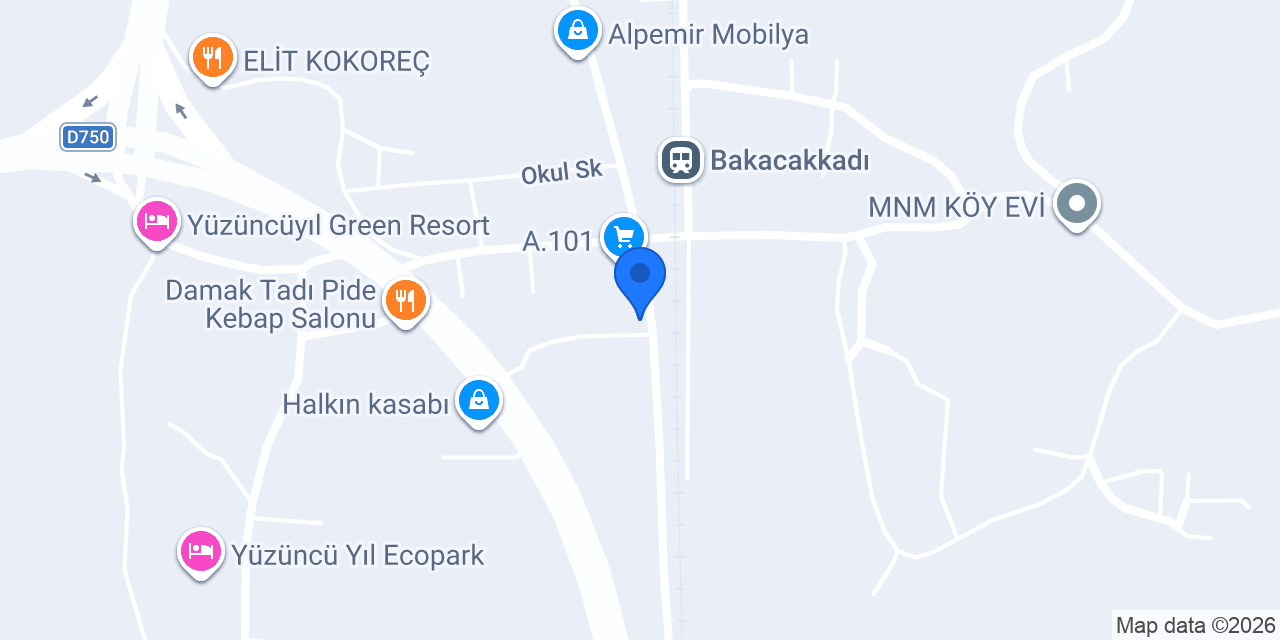 Albuzlar Yapı Malzemeleri konumu