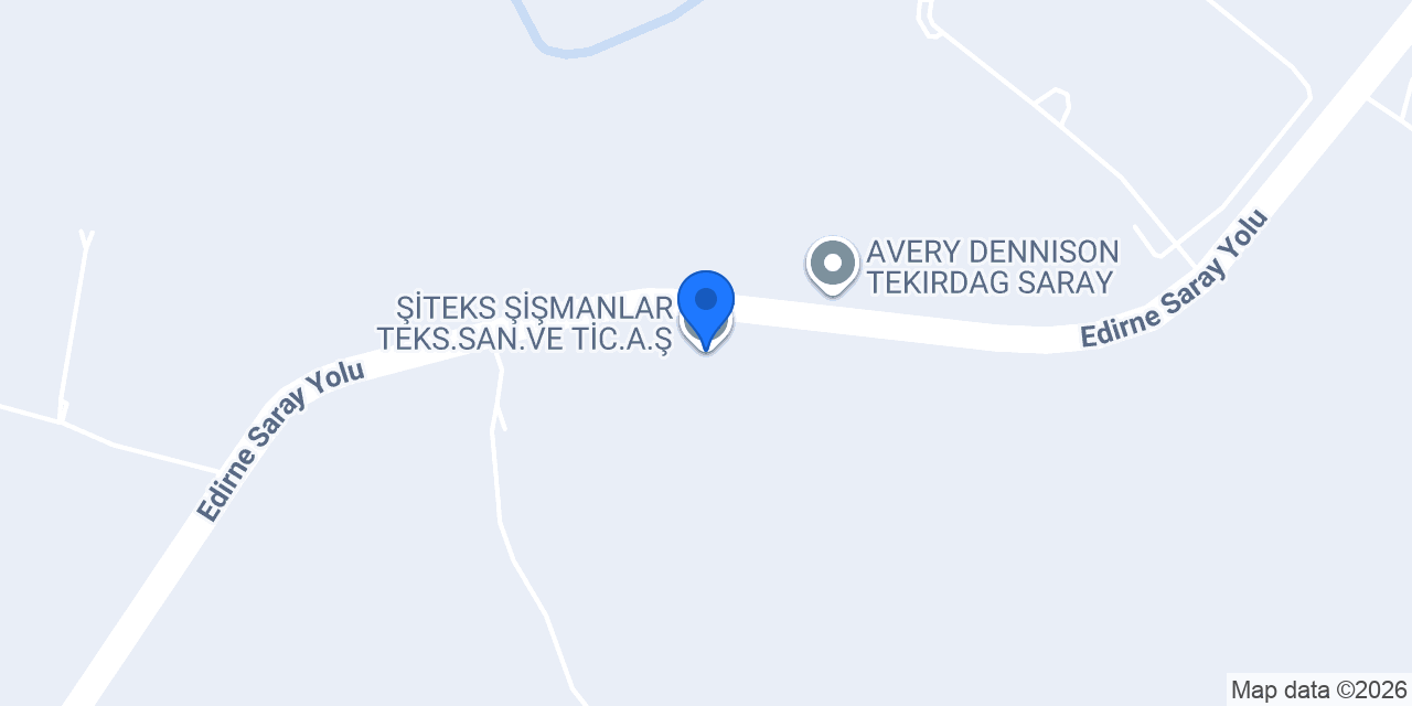 ŞİTEKS ŞİŞMANLAR TEKS.SAN.VE TİC.A.Ş. konumu