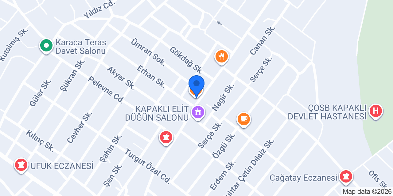 Kapaklı Yalçın Su Arıtma konumu