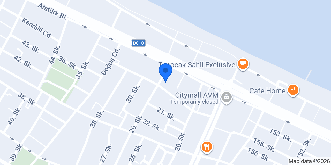 Eliminaltı cafe restoran konumu