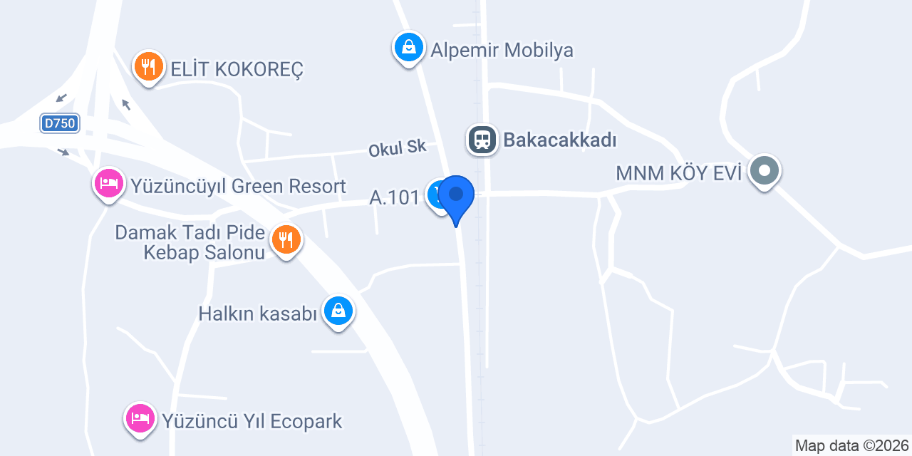 Ptt-bakacakkadı Şubesi konumu