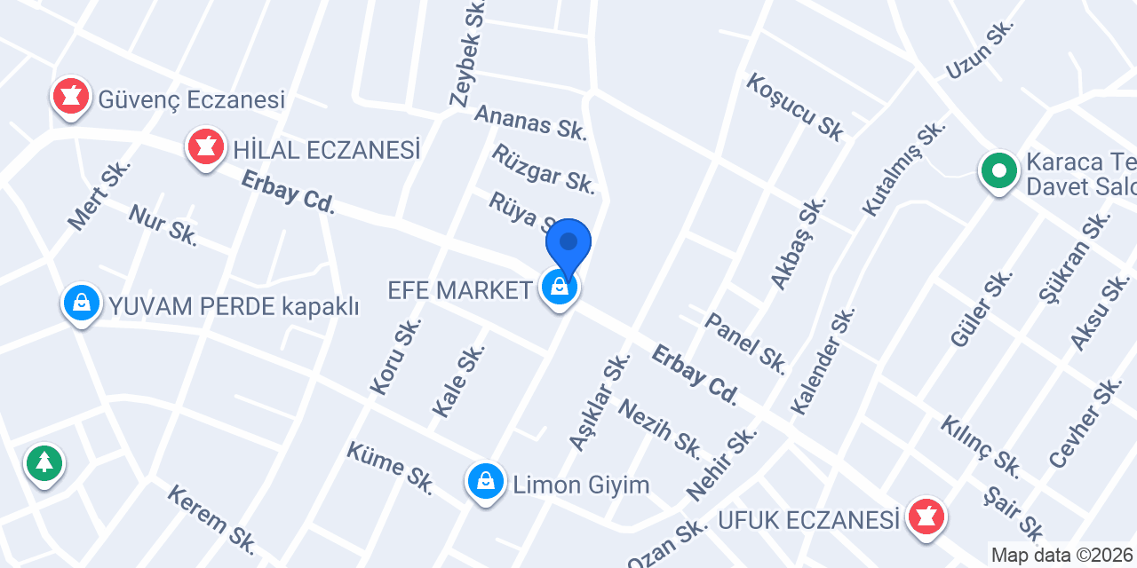 Sarıyer börekçisi kapaklı konumu