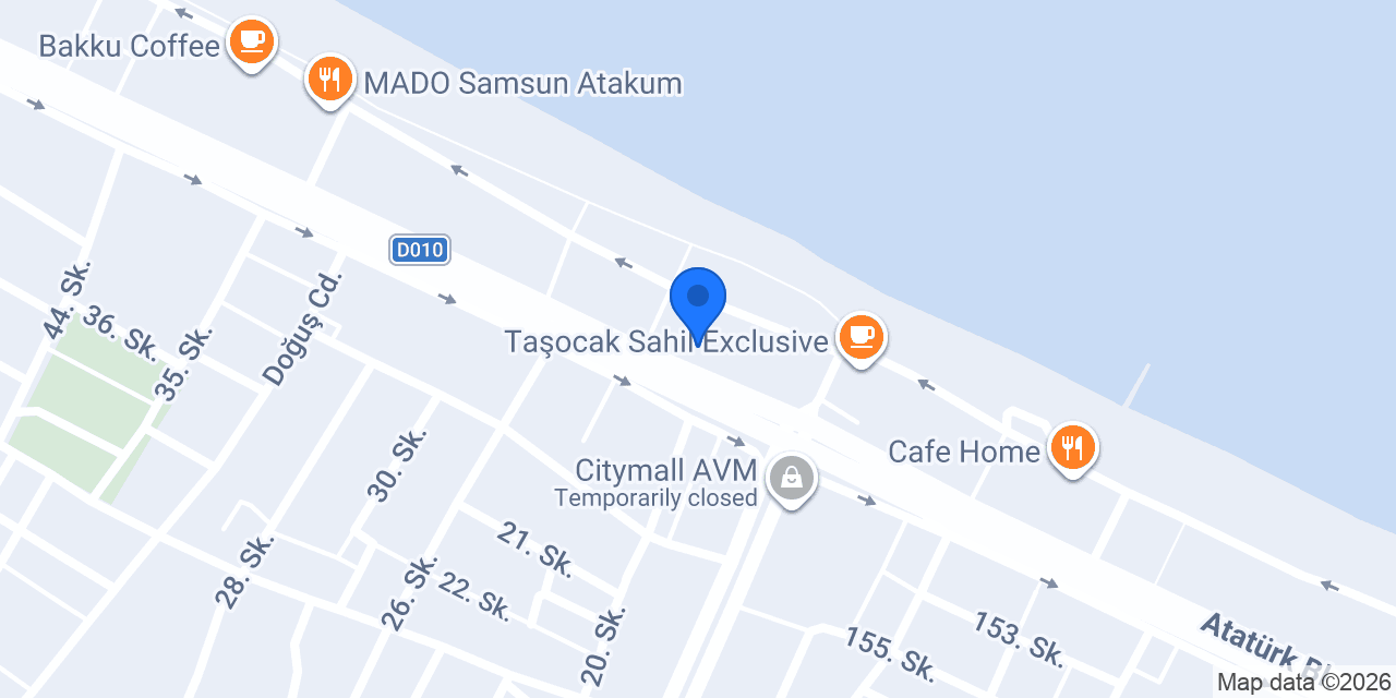 Güldeko Atakum konumu