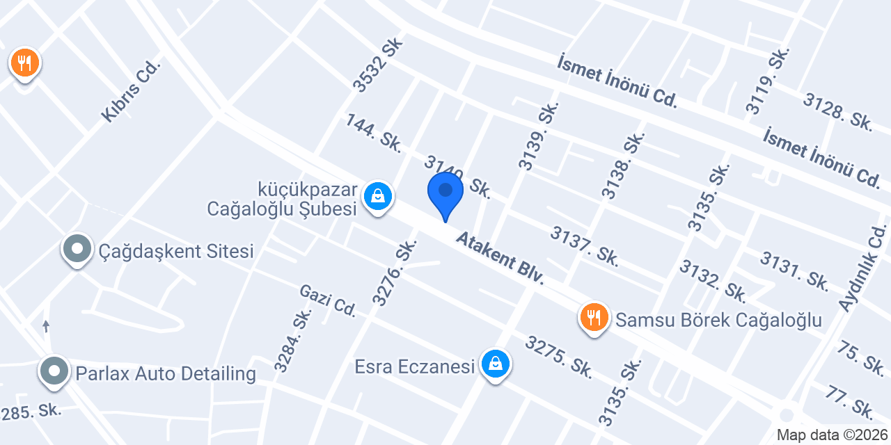 Cağaloğlu Veteriner Kliniği konumu