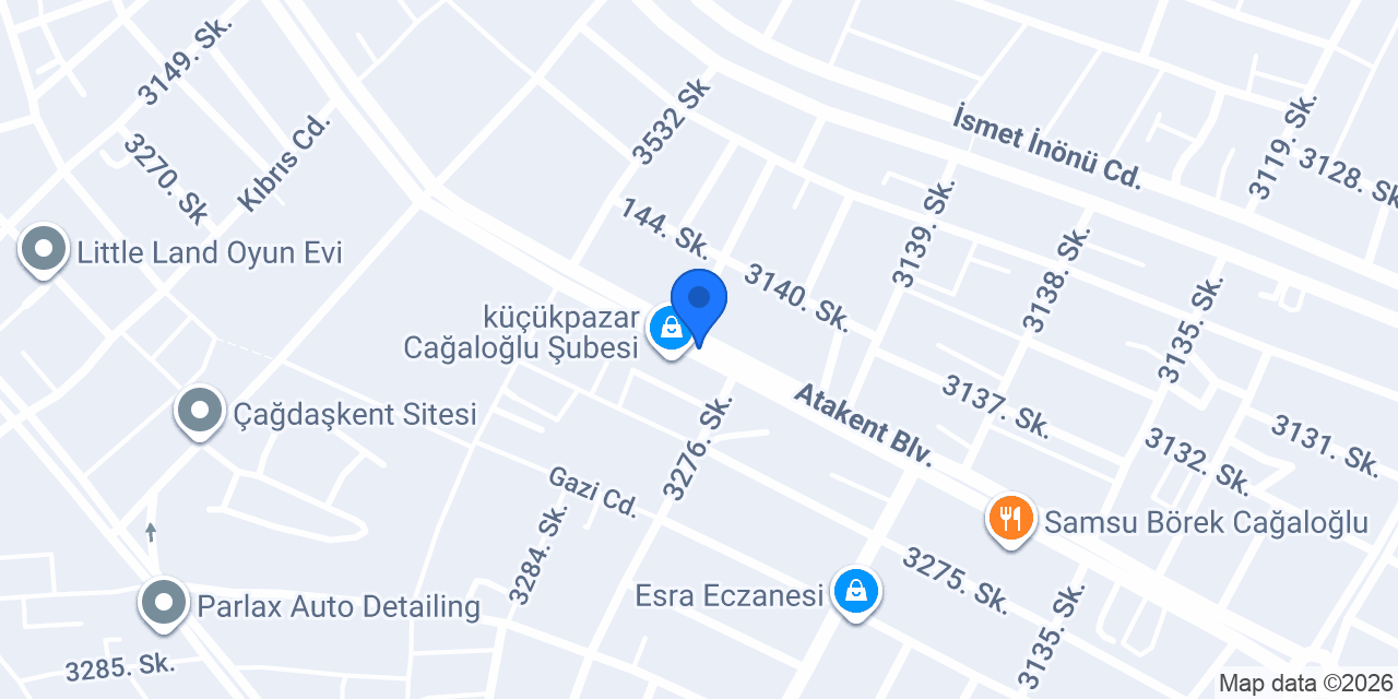 Alanlı İlköğretim Okulu konumu