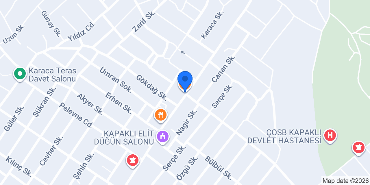 Meşhur Kanatçı Kapaklı konumu