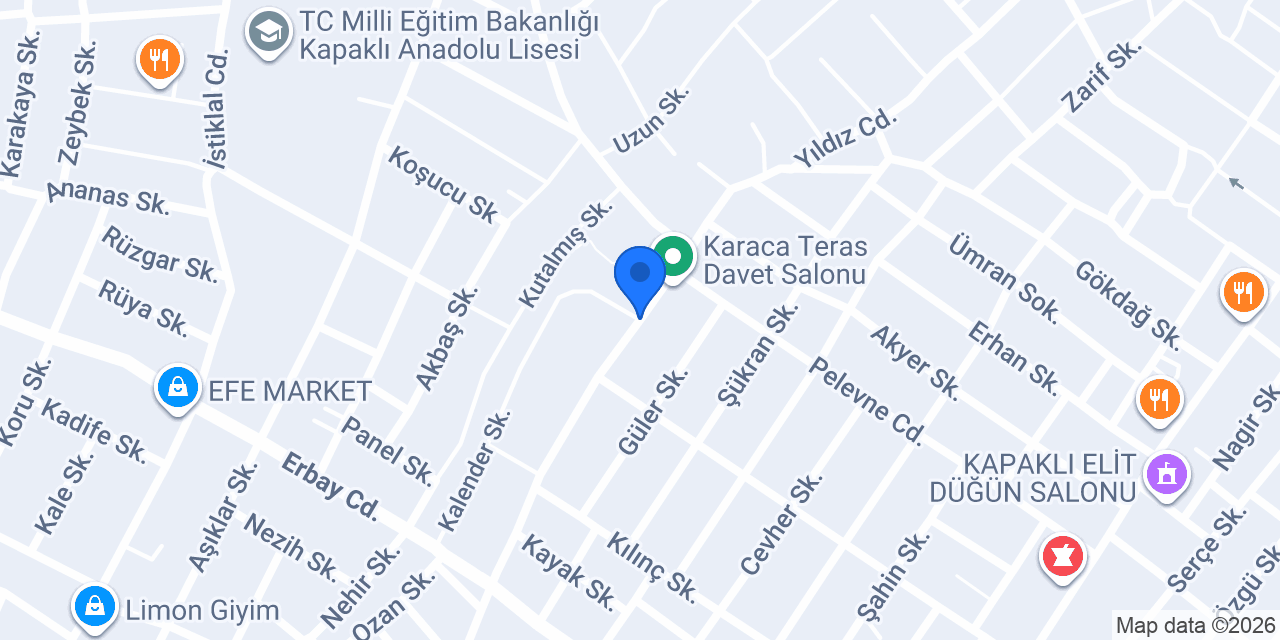 KABATAŞ ELEKTRİK konumu
