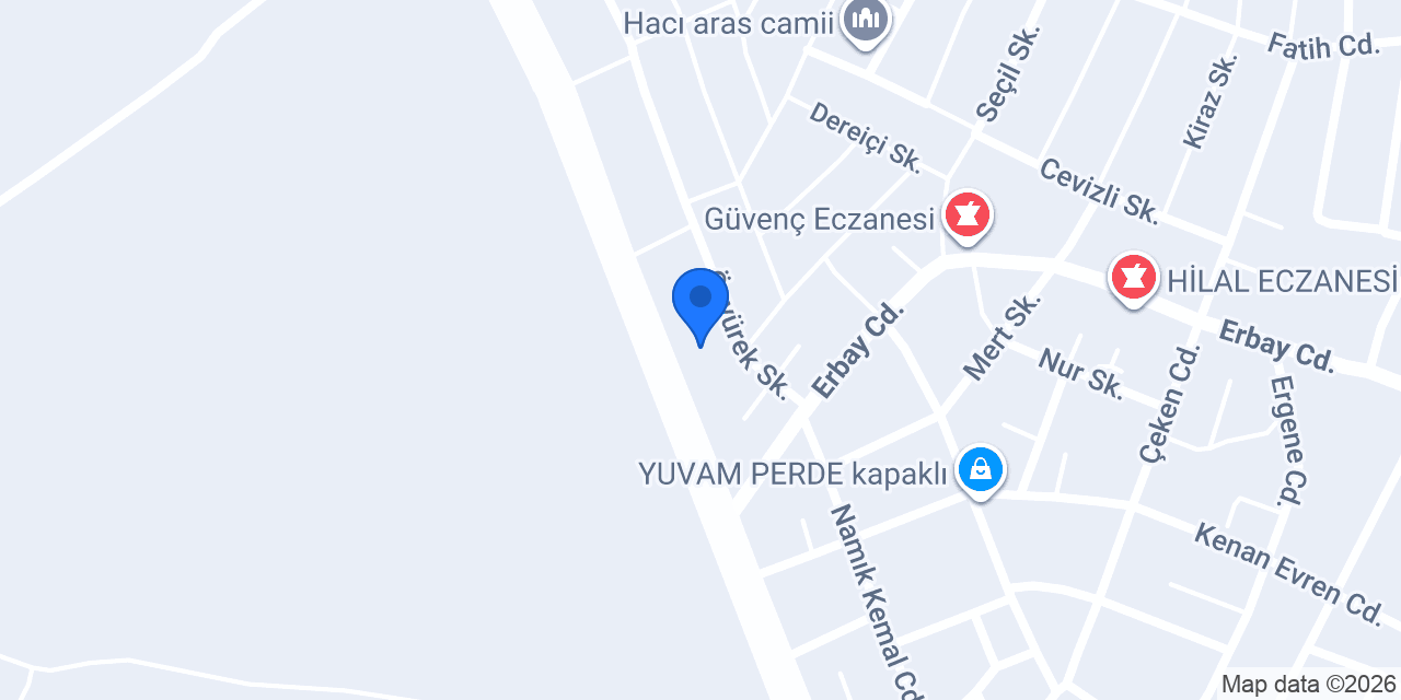 Kapaklı Özdemir mermer konumu