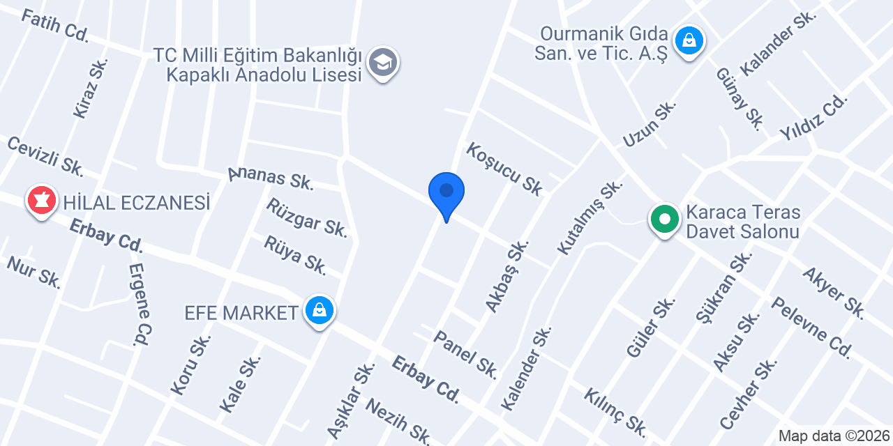 Nahita Dondurma Cafe konumu