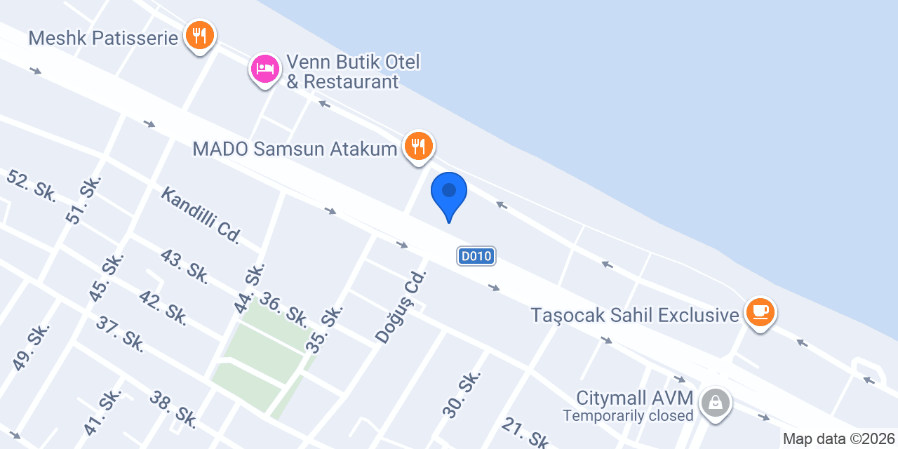 İşler Rent a car konumu