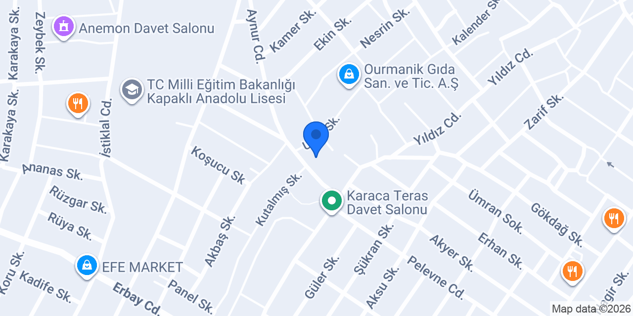 Kapaklı Vip Fen Bilimleri Kurs konumu