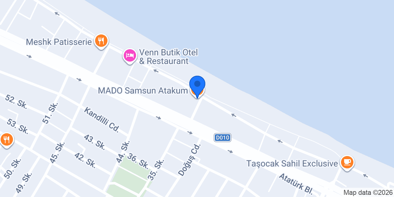 MADO Samsun Atakum konumu