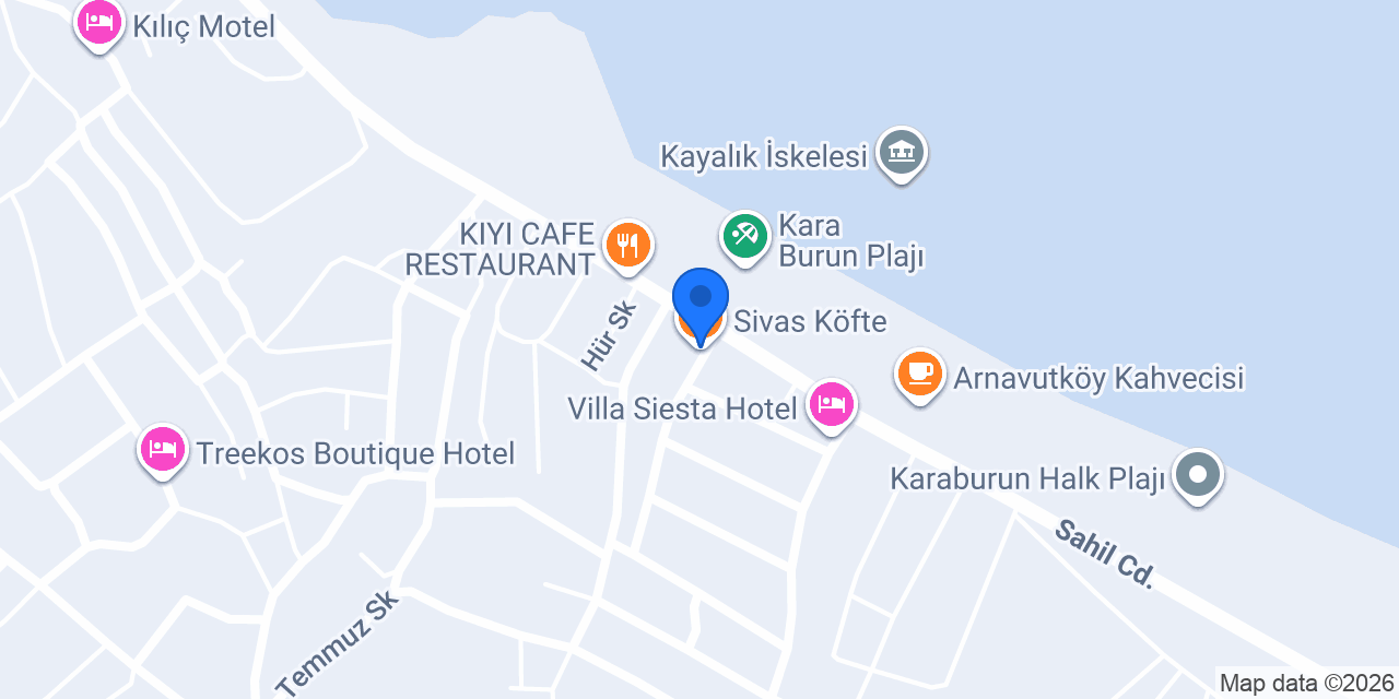 Sivas Köfte konumu