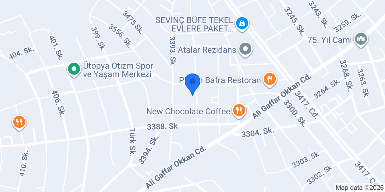 Balcı Garage konumu