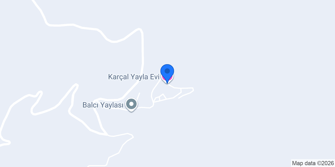 Karçal Yayla Evi konumu