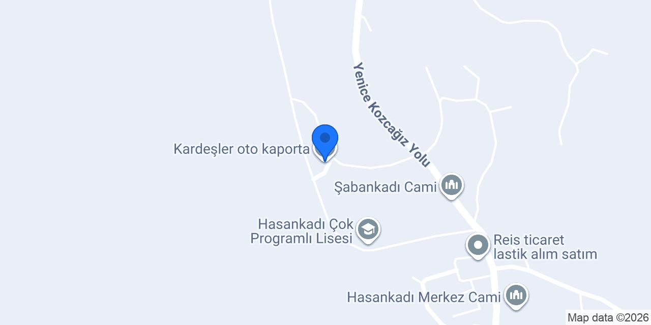 Kardeşler oto kaporta konumu