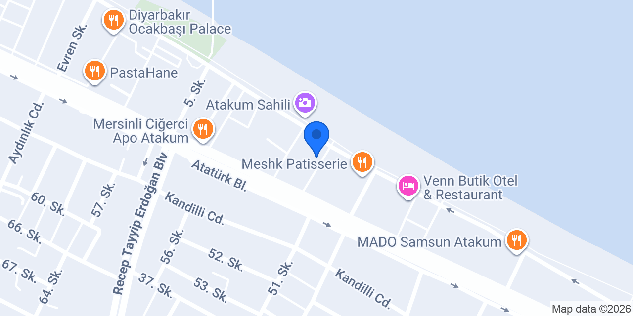 Biorezonans Mora Terapi Atakum Samsun konumu