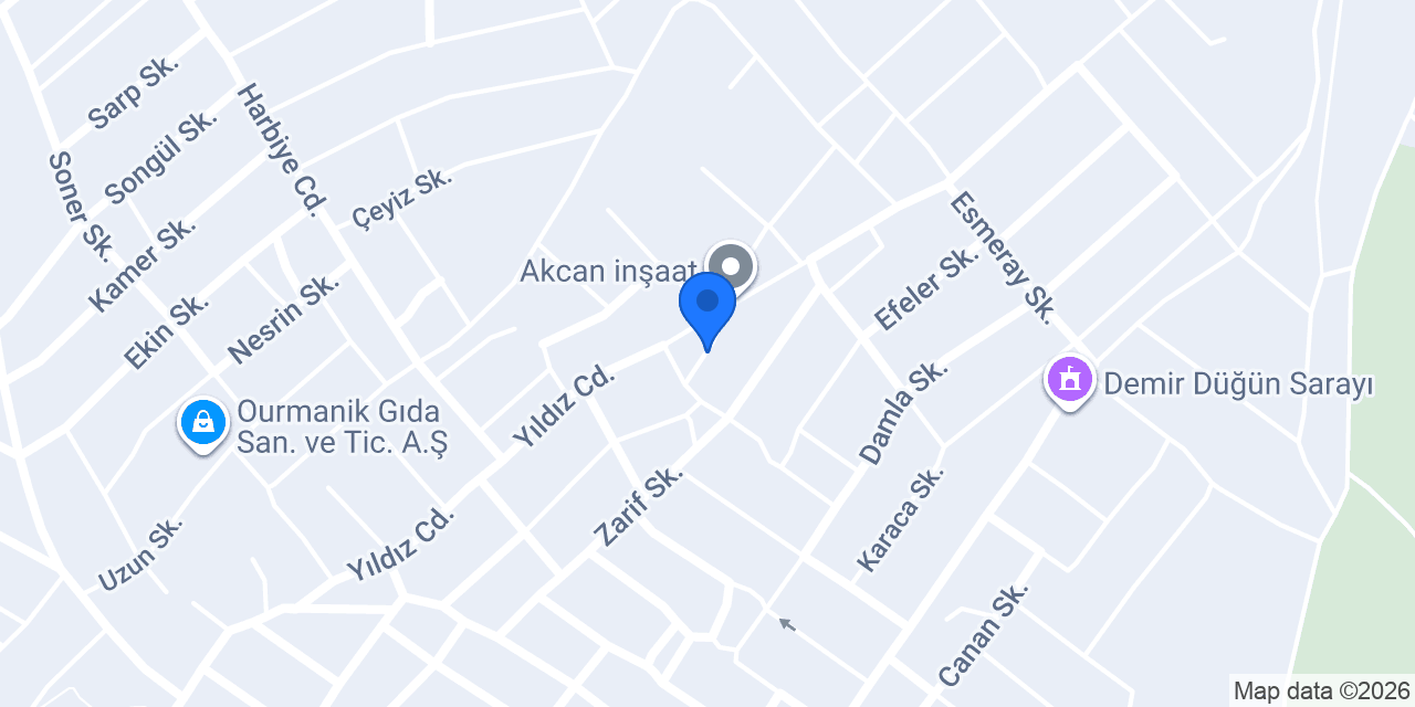 Günay mobilya konumu