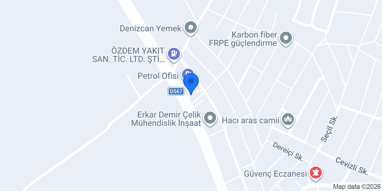 Özer Kerestecilik Kapaklı konumu
