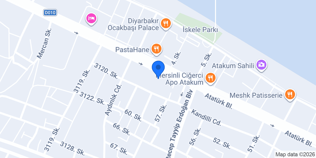 Ata Kuaför konumu