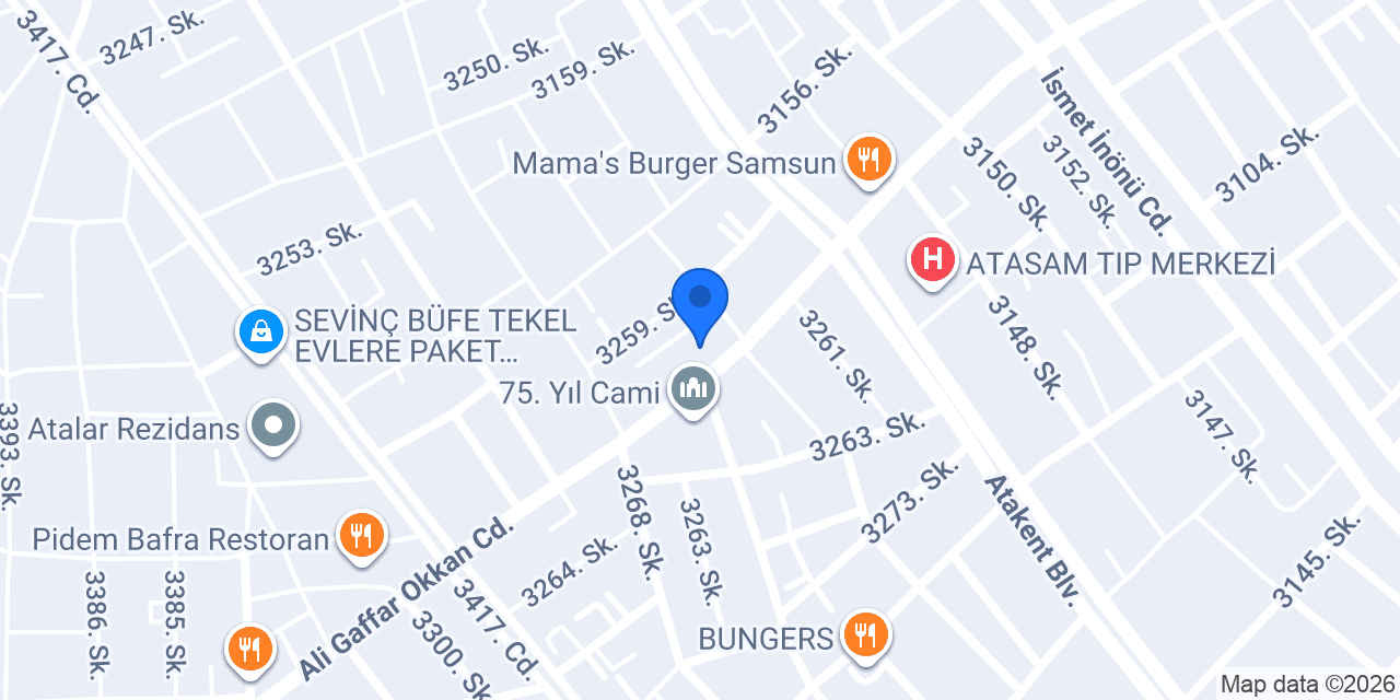 Balaç elektrik konumu