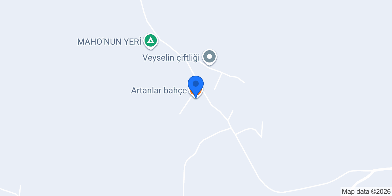 Artanlar bahçe konumu
