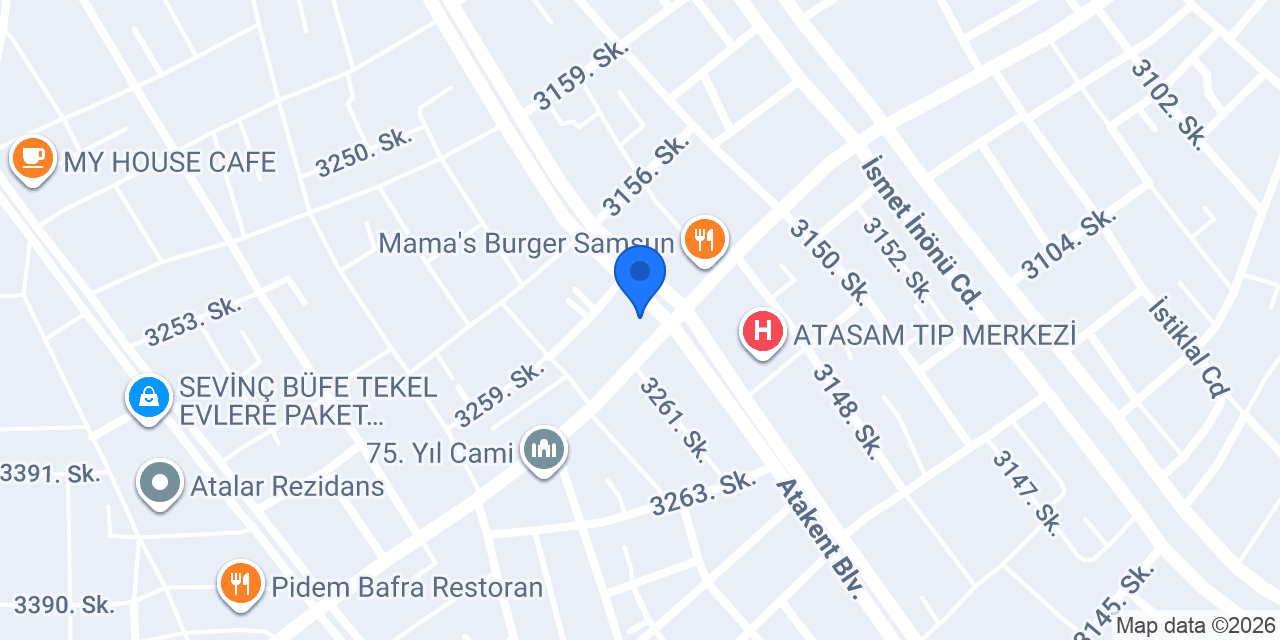 Diş Hekimi Hüseyin Savaş konumu