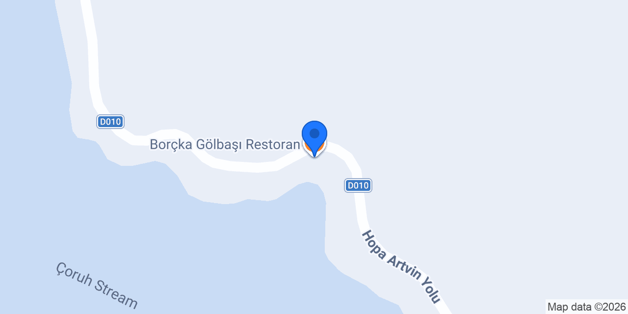 Borçka Gölbaşı Restoran konumu