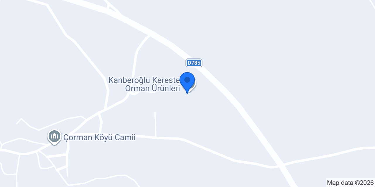 Kanberoğlu Kereste Orman Ürünleri konumu