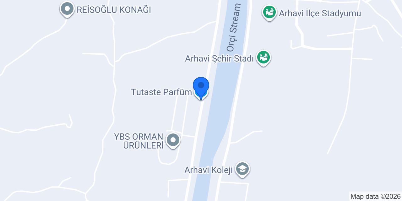 Tutaste Parfüm konumu