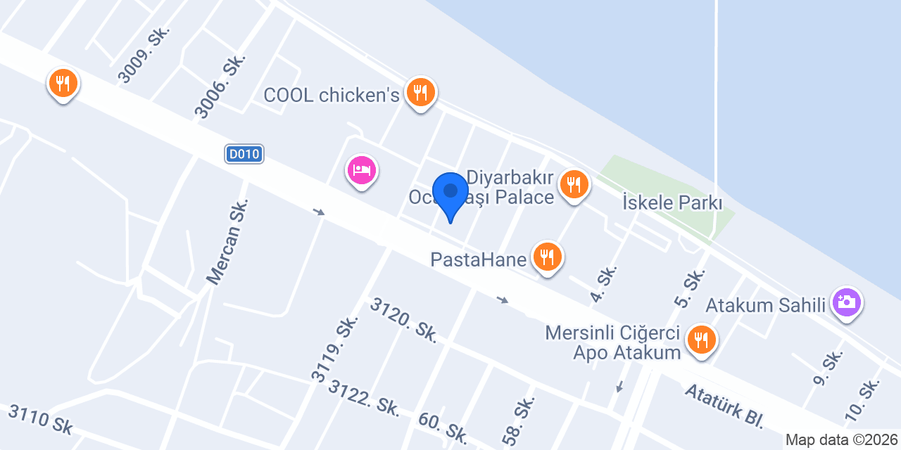 San Kuaför Samsun konumu