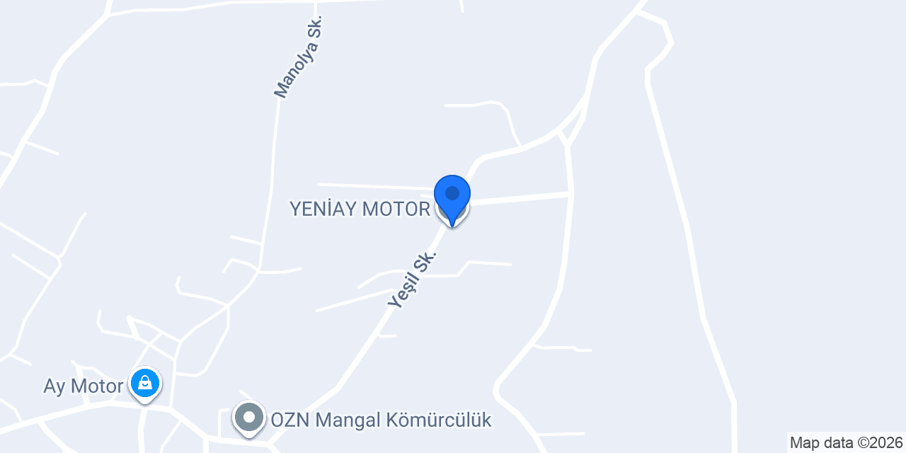 YENİAY MOTOR konumu