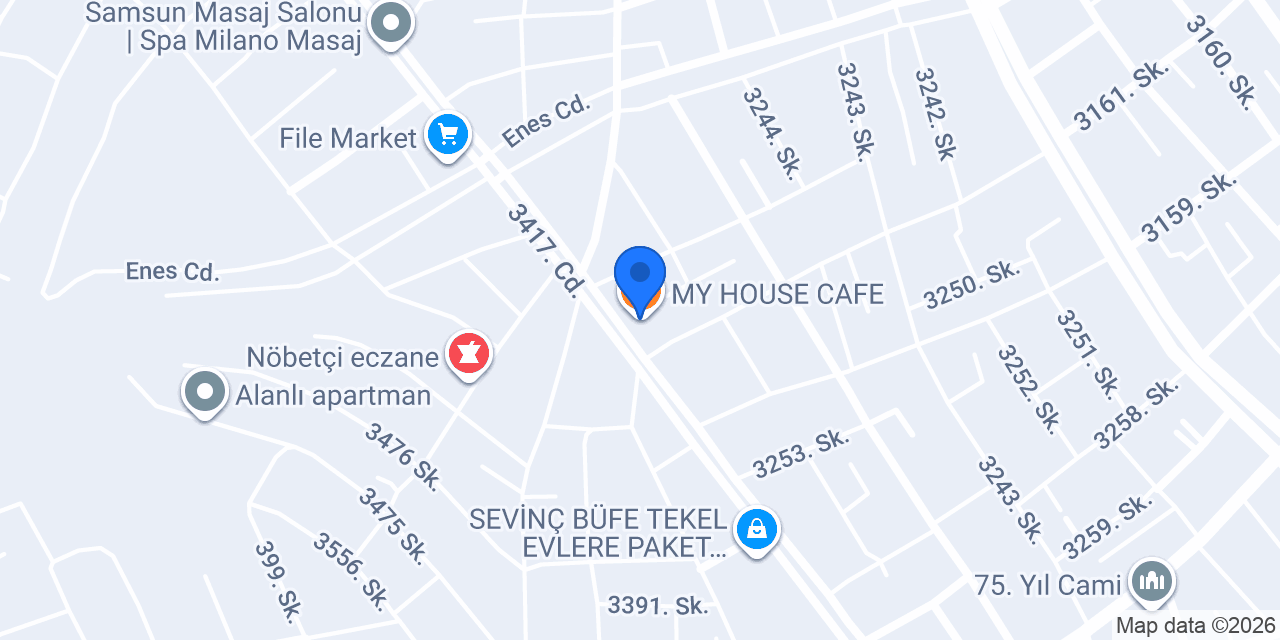 MY HOUSE CAFE konumu