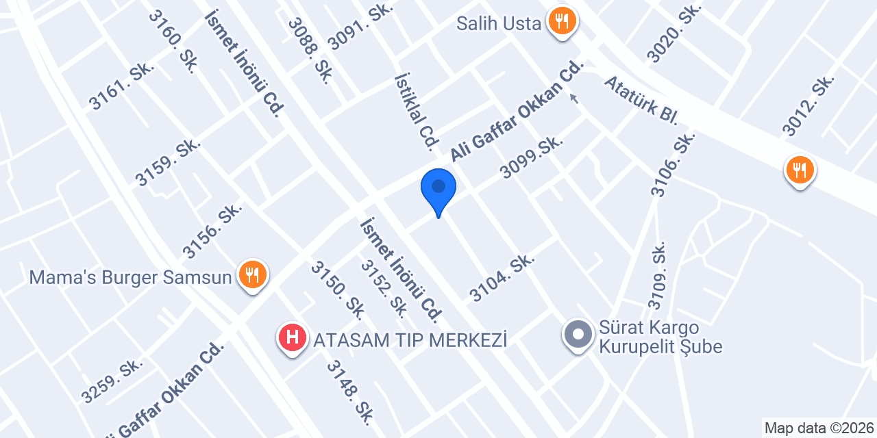 Elif Veteriner Kliniği konumu