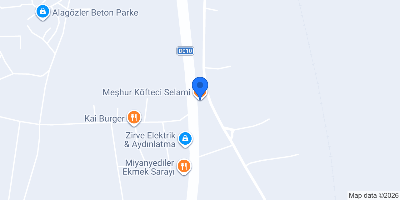 Meşhur Köfteci Selami konumu