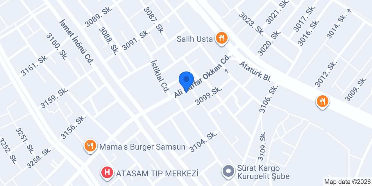 Burger Tower Atakent konumu