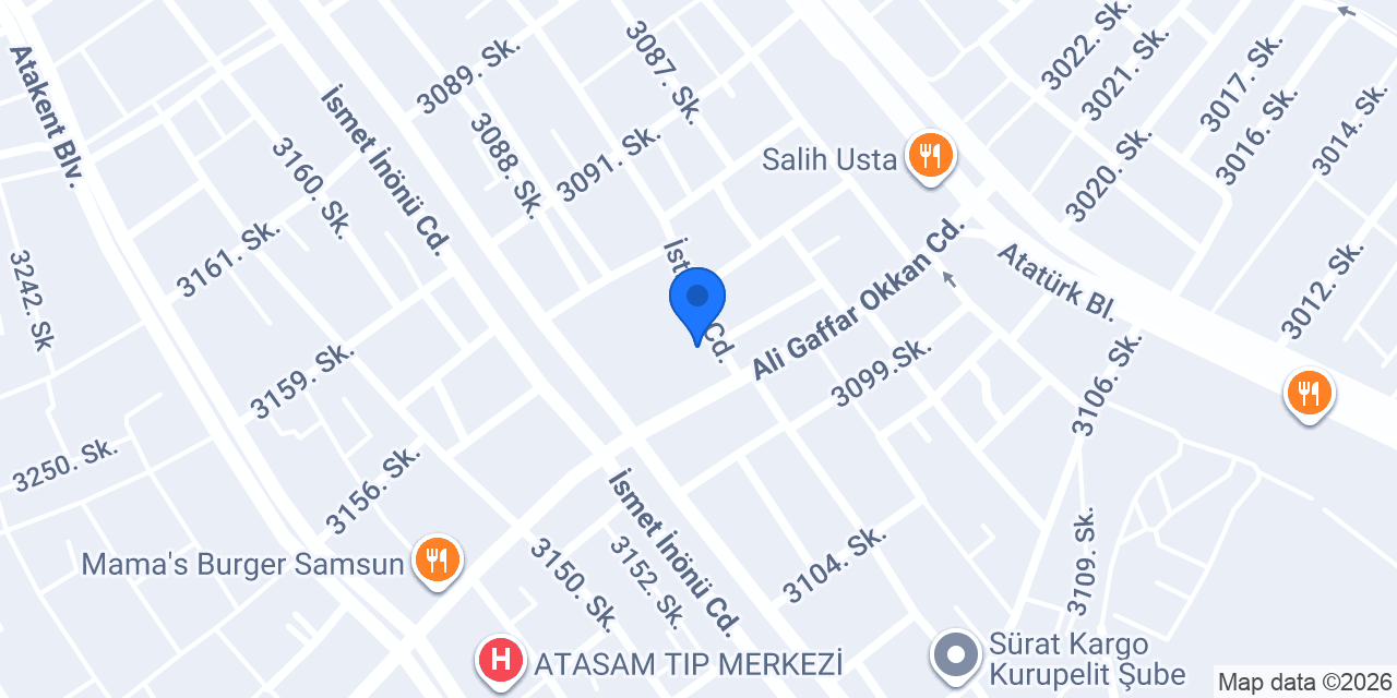 Diş Hekimi Dilek Uçar Çiftçi konumu