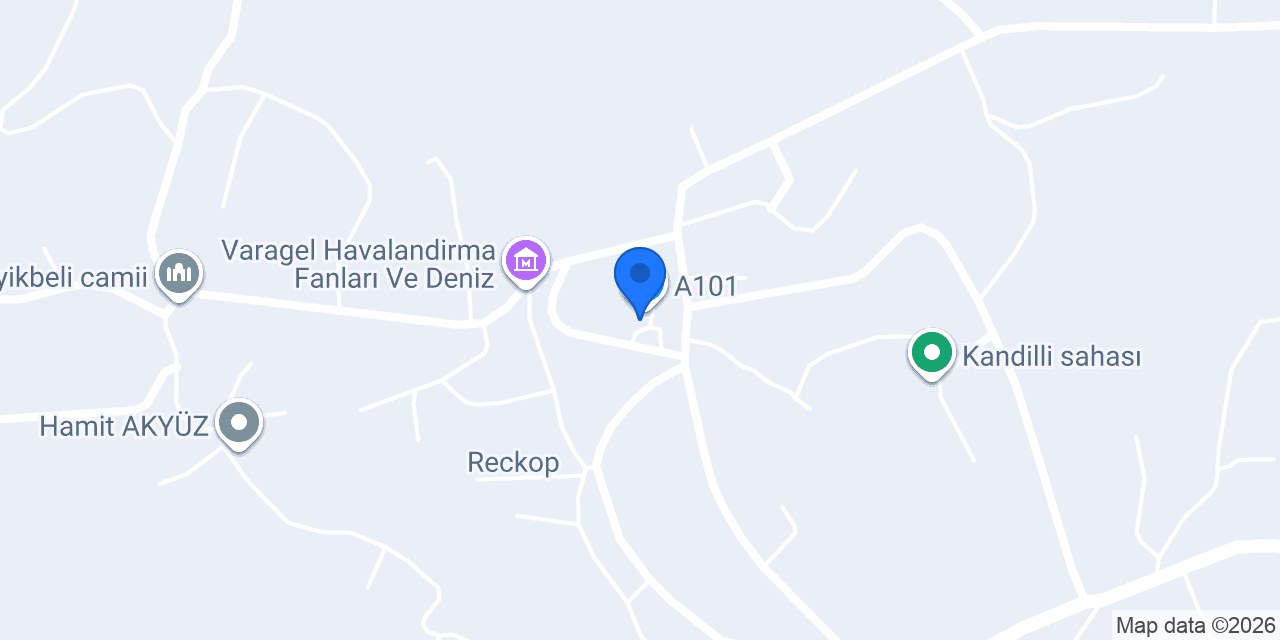 KANDİLLİ BELEDİYESİ konumu