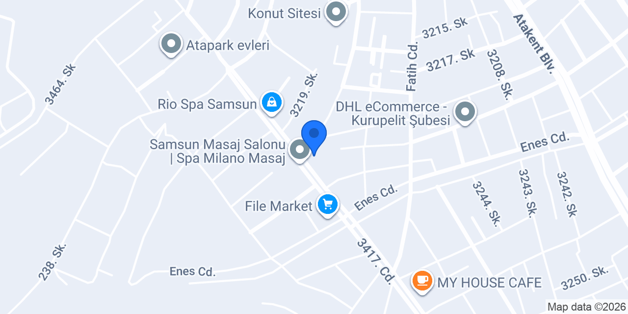 Şirinler Oyun Evi Cafe konumu